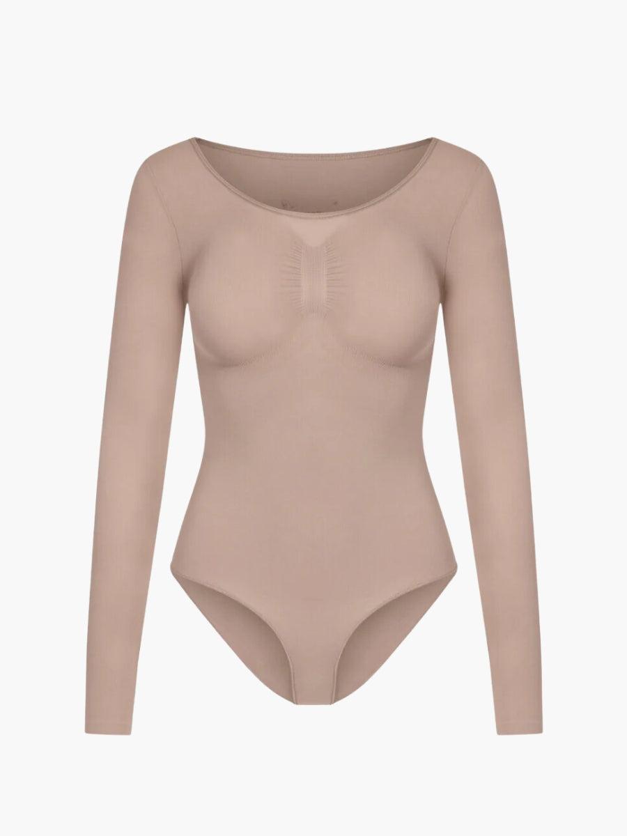 Shapewear Longsleeve Bodysuit with Briefs